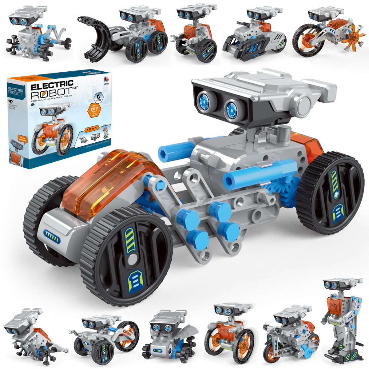 Science Robotics - 12 in 1 Science Experiment Solar