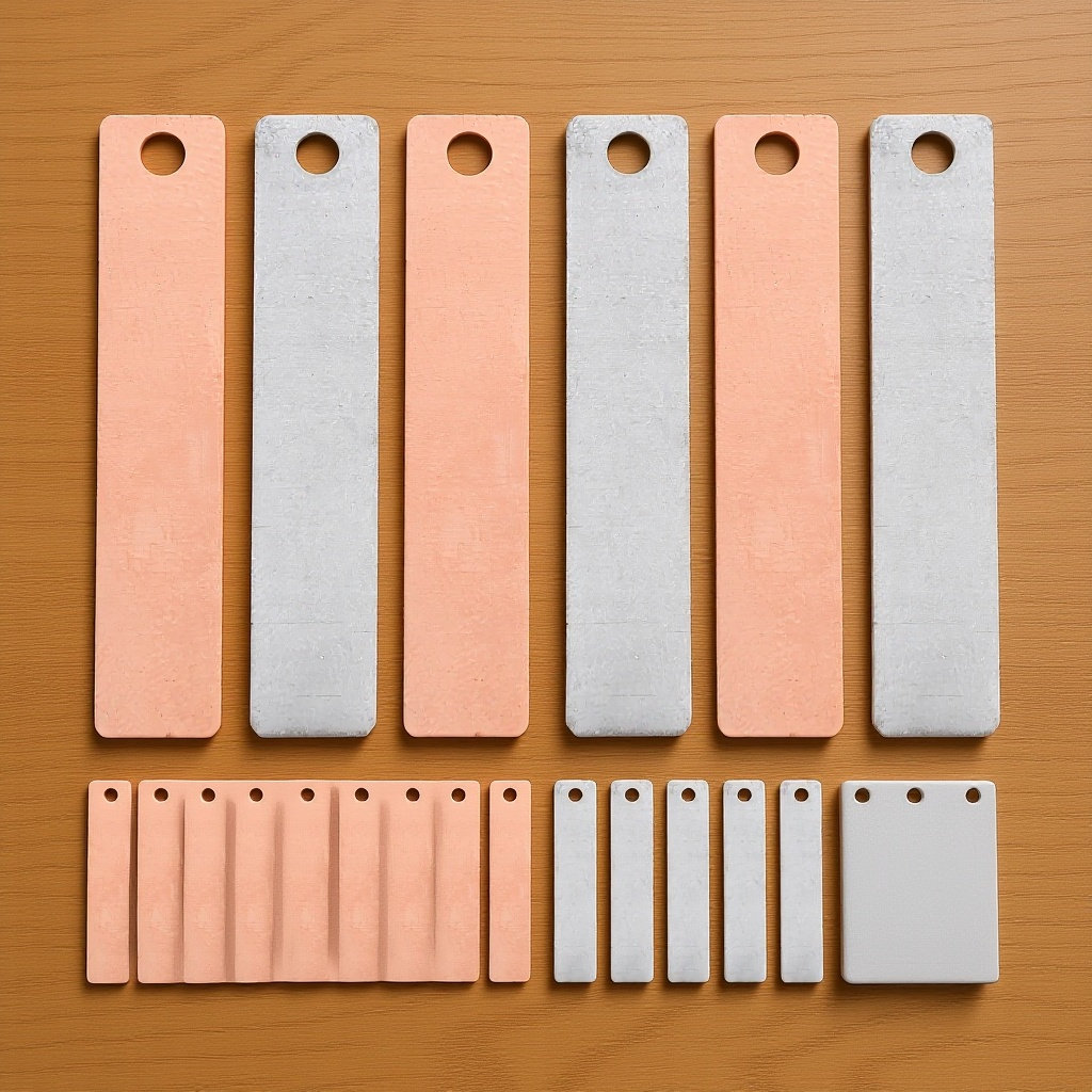 Science Kit - 1Set Zinc Copper Electrode Strips for