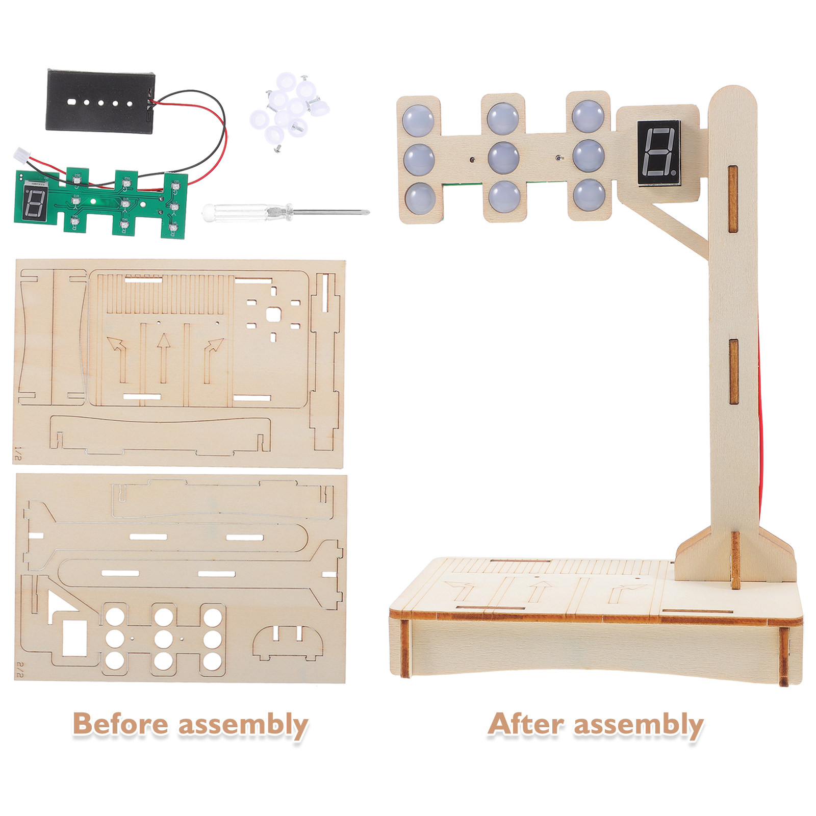 1Set Traffic Signal Educationa - огляд і ціна Science Project