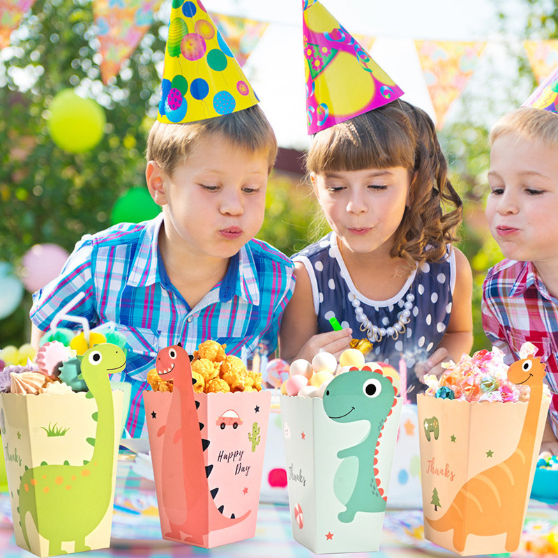 4Pcs Cartoon Dinosaur Boxes Di - огляд і ціна Science Of Happiness
