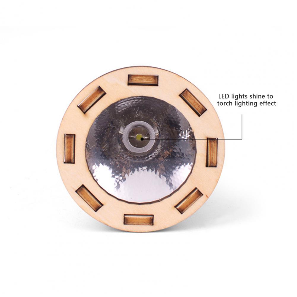 Wooden DIY Flashlight Puzzle K - огляд і ціна Science Project