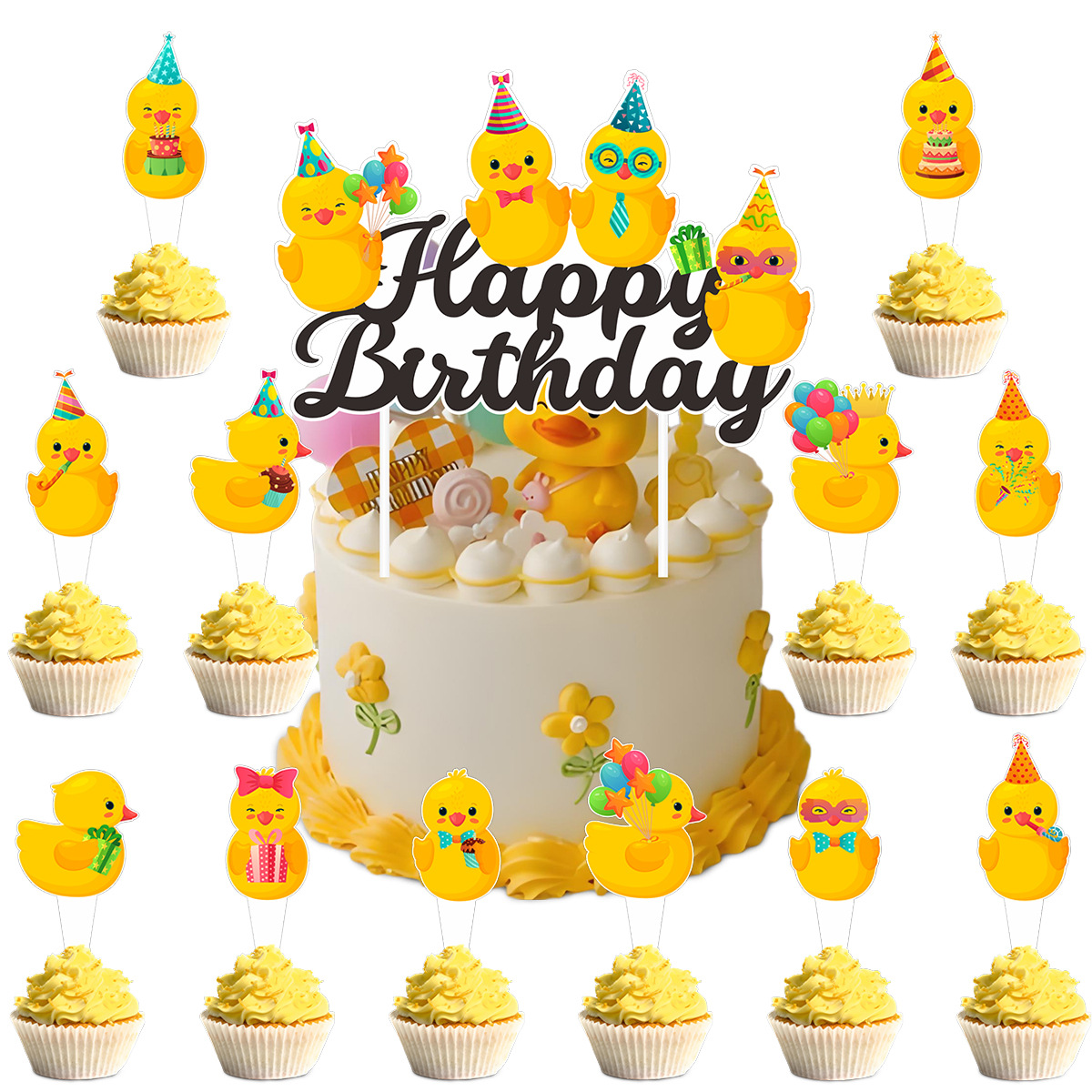 Cute Swim Duck Theme Happy Bir - огляд і ціна Science Of Happiness