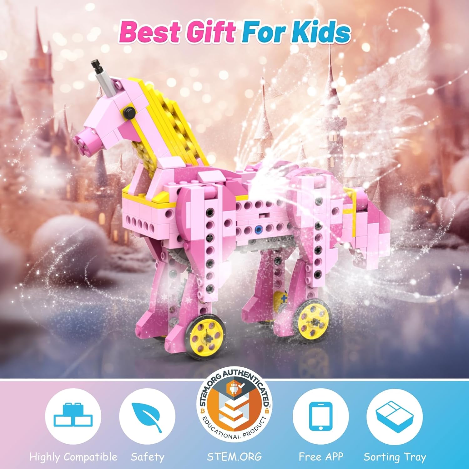Apitor STEM Toys for Girls Gif - огляд і ціна Science Robotics