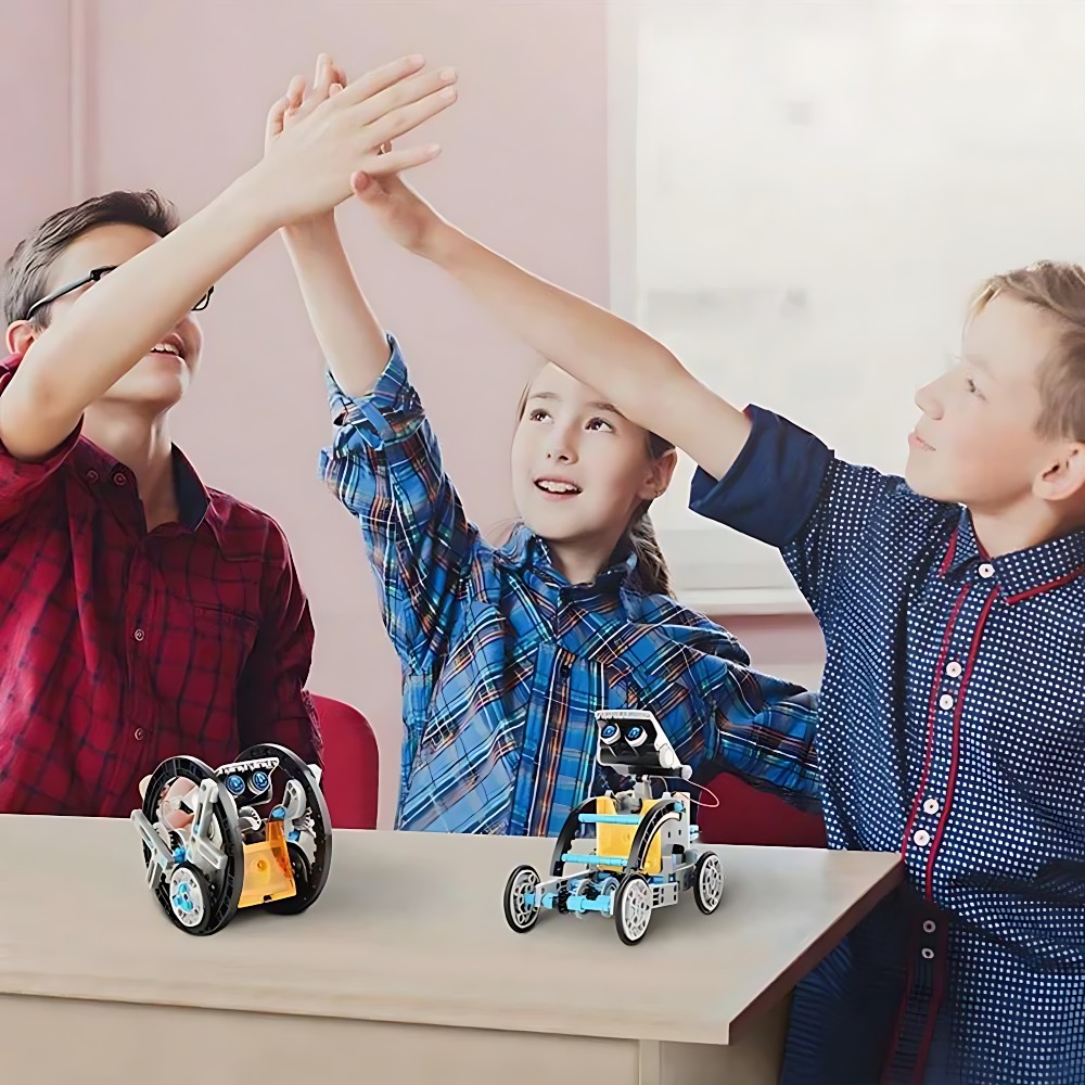 Solar Robot Building Blocks 12 - огляд і ціна Science Robotics