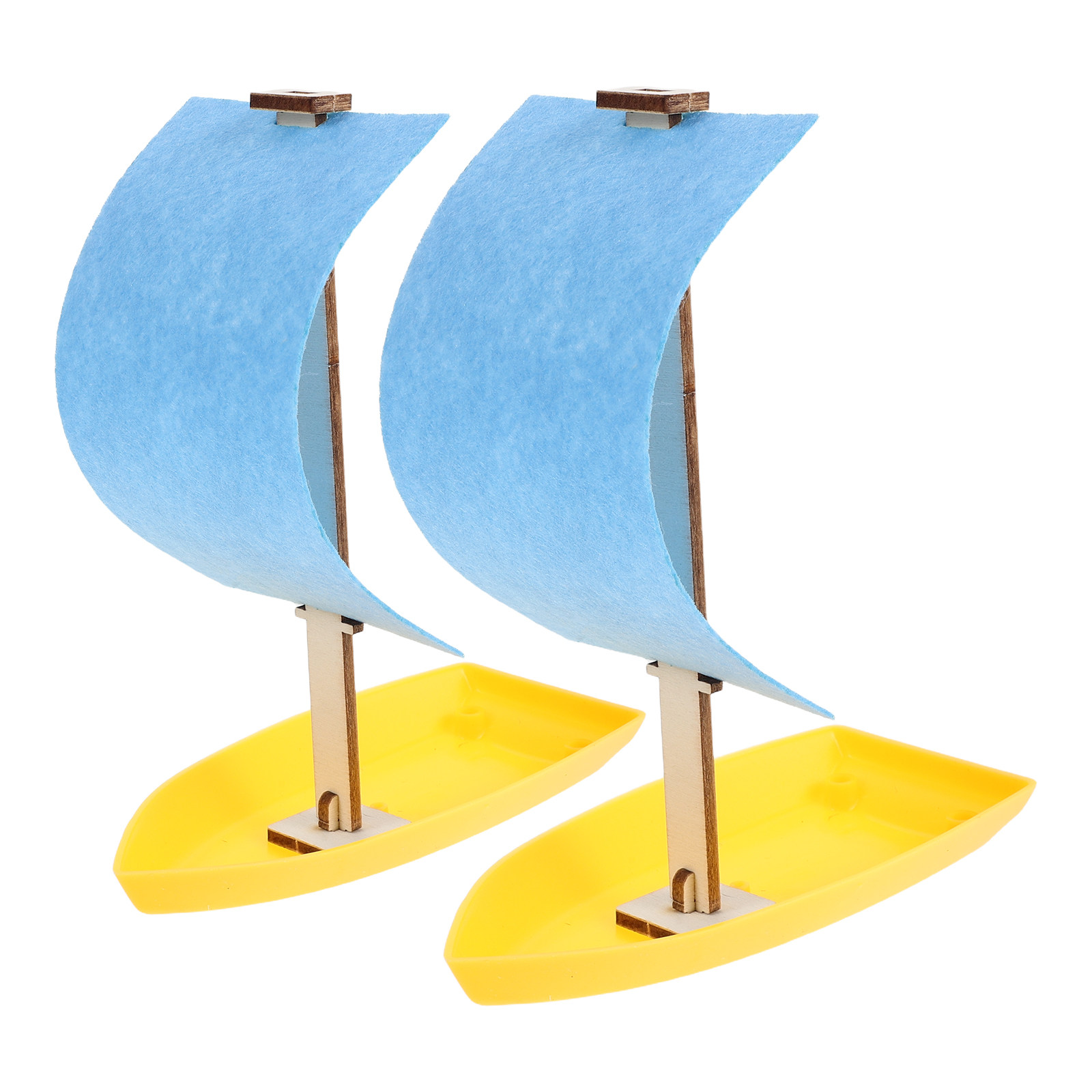 2Pcs Wind Power Mini Sailboat  - огляд і ціна Science Project Physics