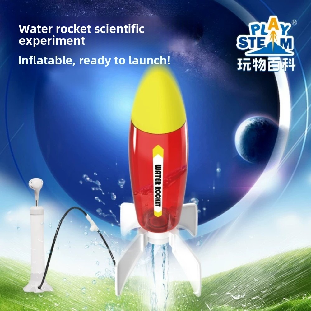 Water Rocket Science Experimen - огляд і ціна Science Project Physics