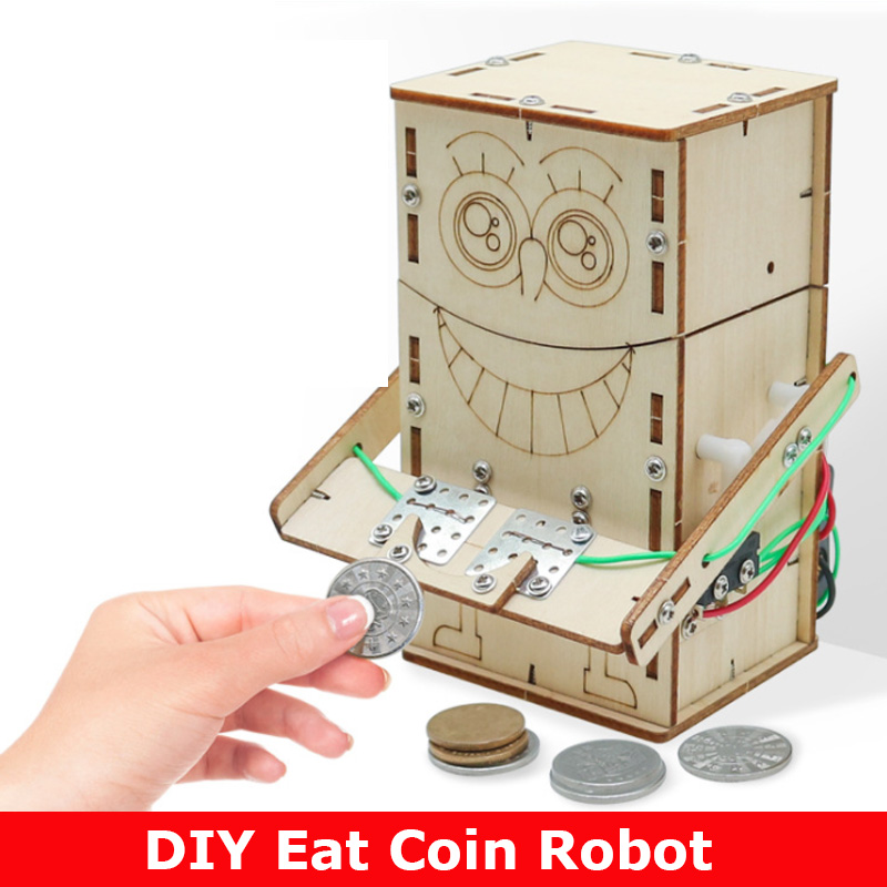 Wooden Electric Powered Eat Co - огляд і ціна Science Diy Model