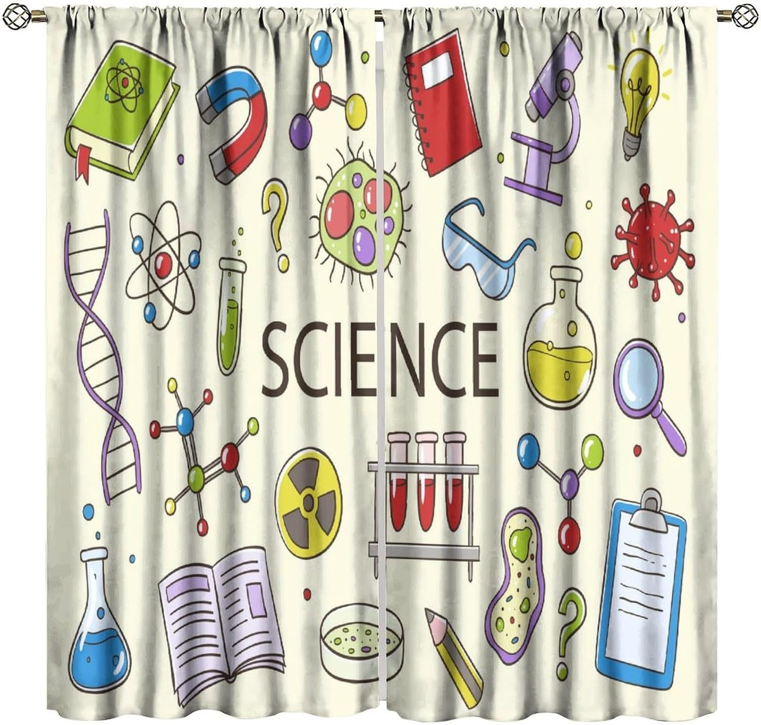 Science Curtain Educational ST - огляд і ціна Science Nursery