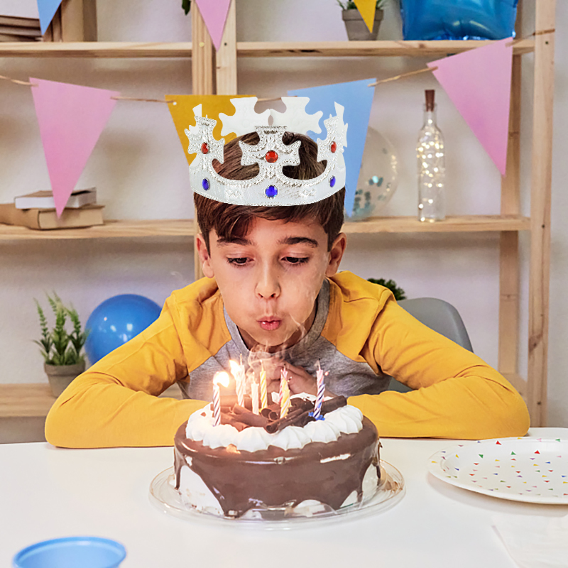 Kids Birthday Hat Gold Silver  - огляд і ціна Science Of Happiness