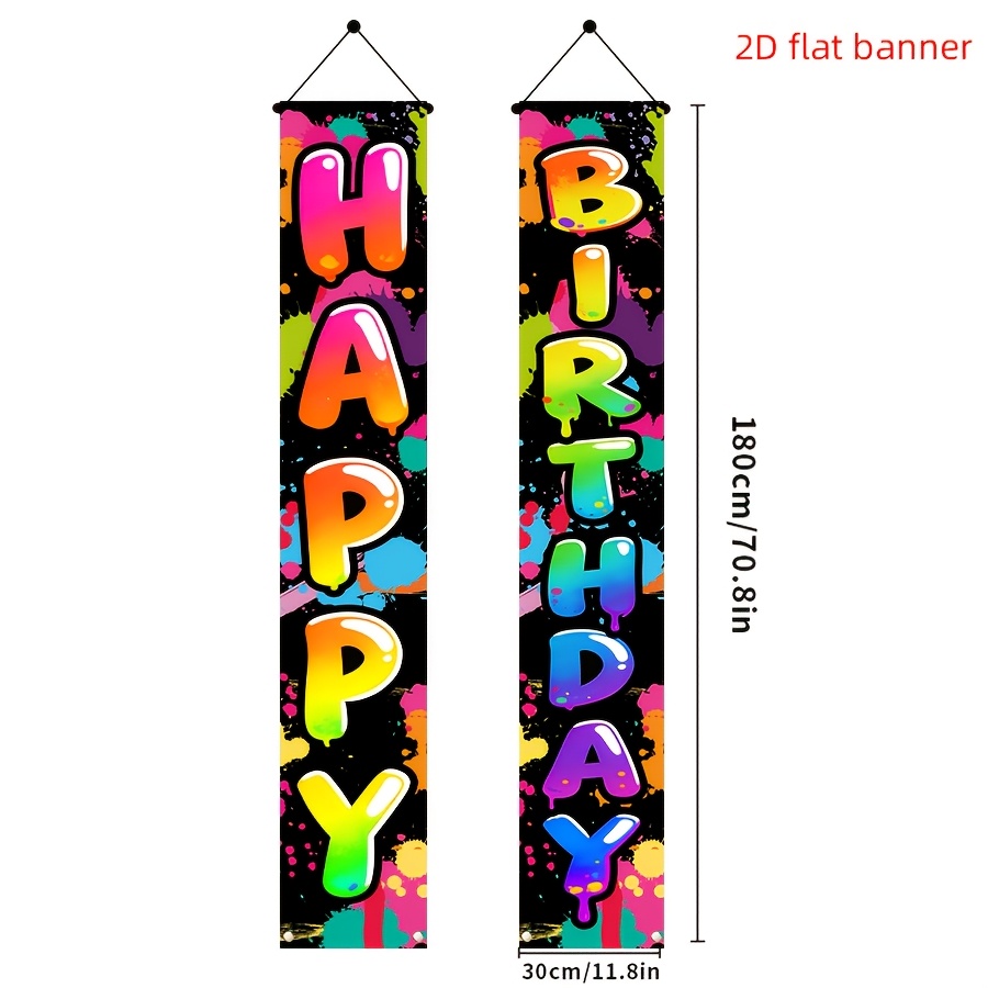 2D Colorful Splash Ink Happy B - огляд і ціна Science Of Happiness
