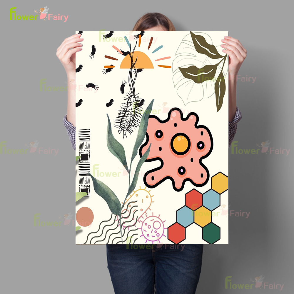 Cartoon Microbiology Watercolo - огляд і ціна Science Nursery