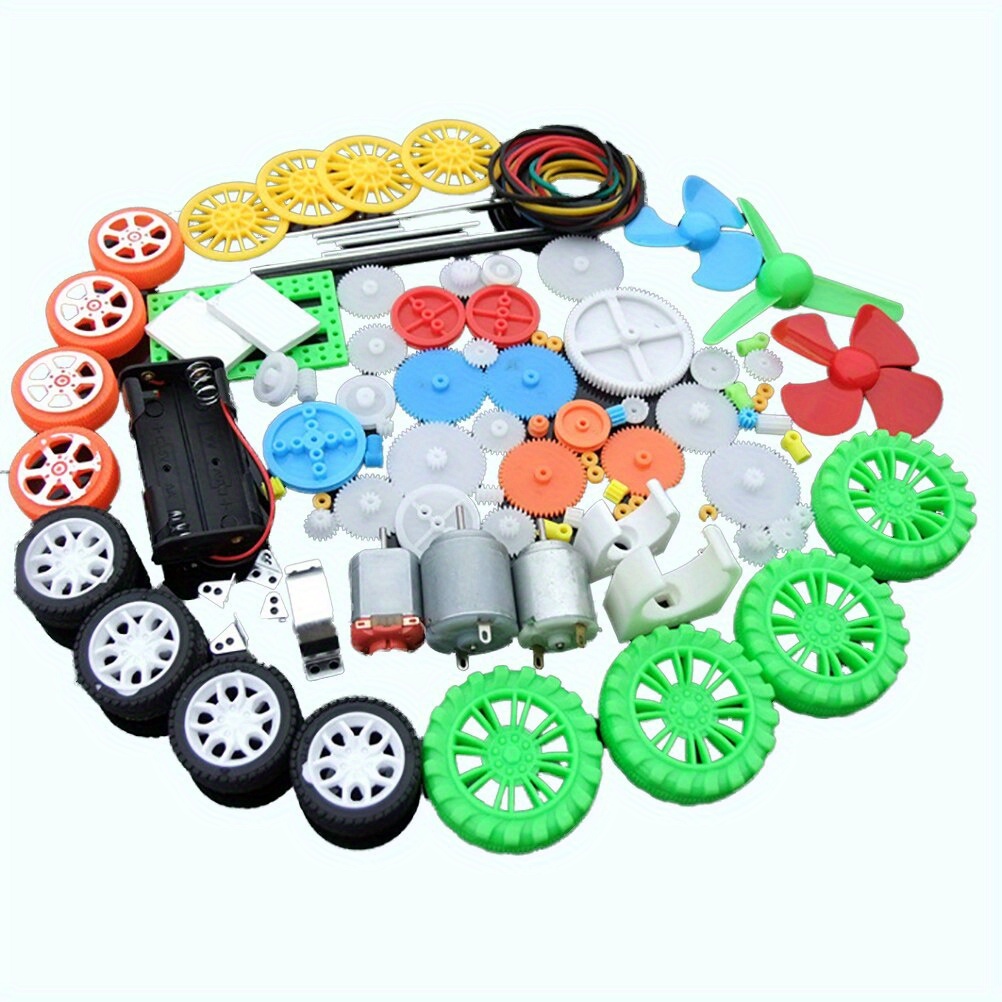 112pcs DC Motor Kit Electric M - огляд і ціна Science Project
