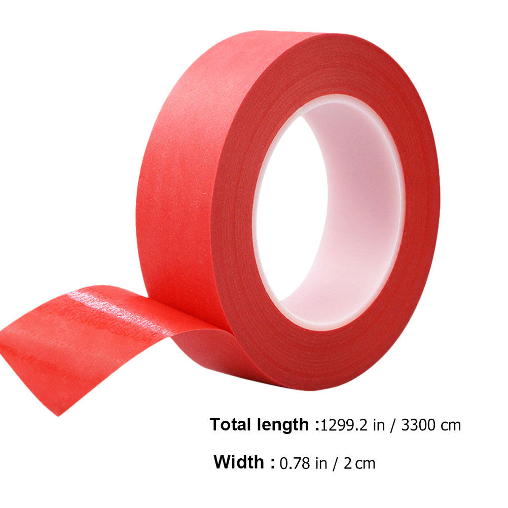 3 Red Masking Tape High Temper - огляд і ціна Science Project Diy