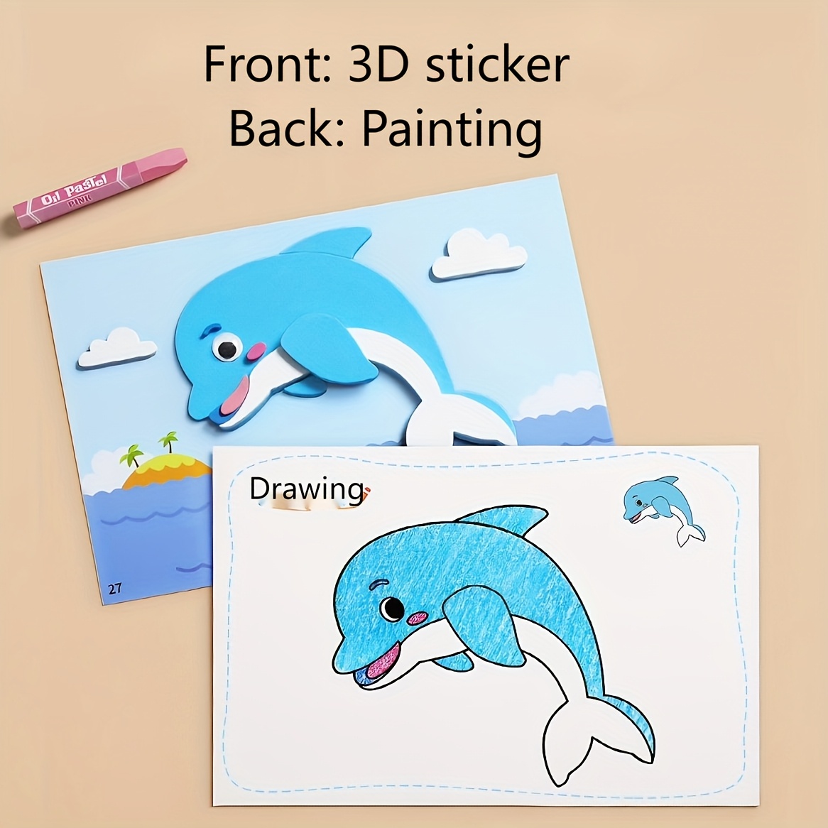 3D Stickers for Kids, Disposab - огляд і ціна Science Project