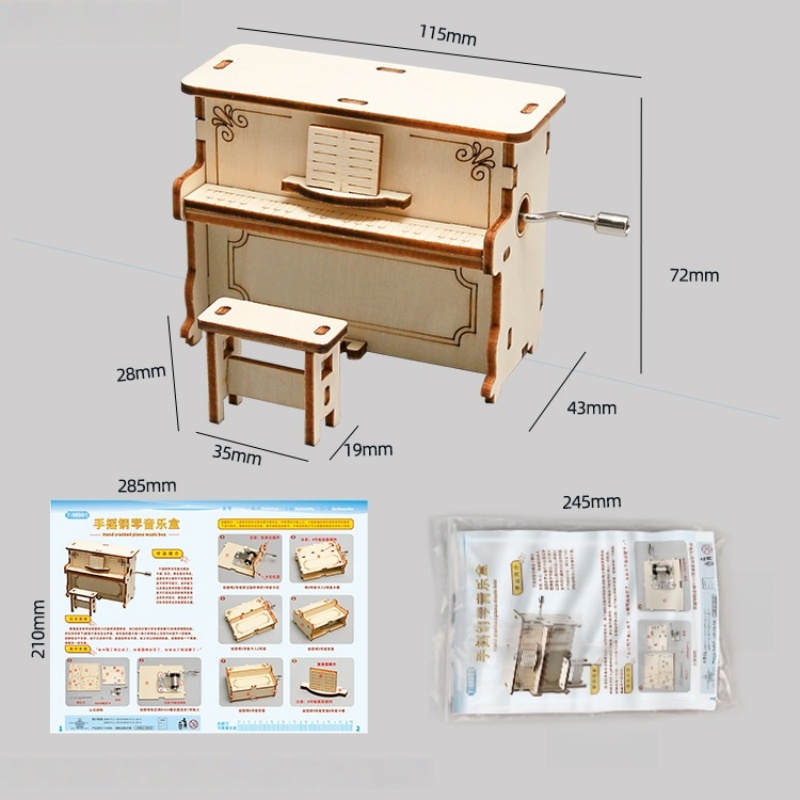 DIY Hand-Cranked Children's Pi - огляд і ціна Science Diy Model