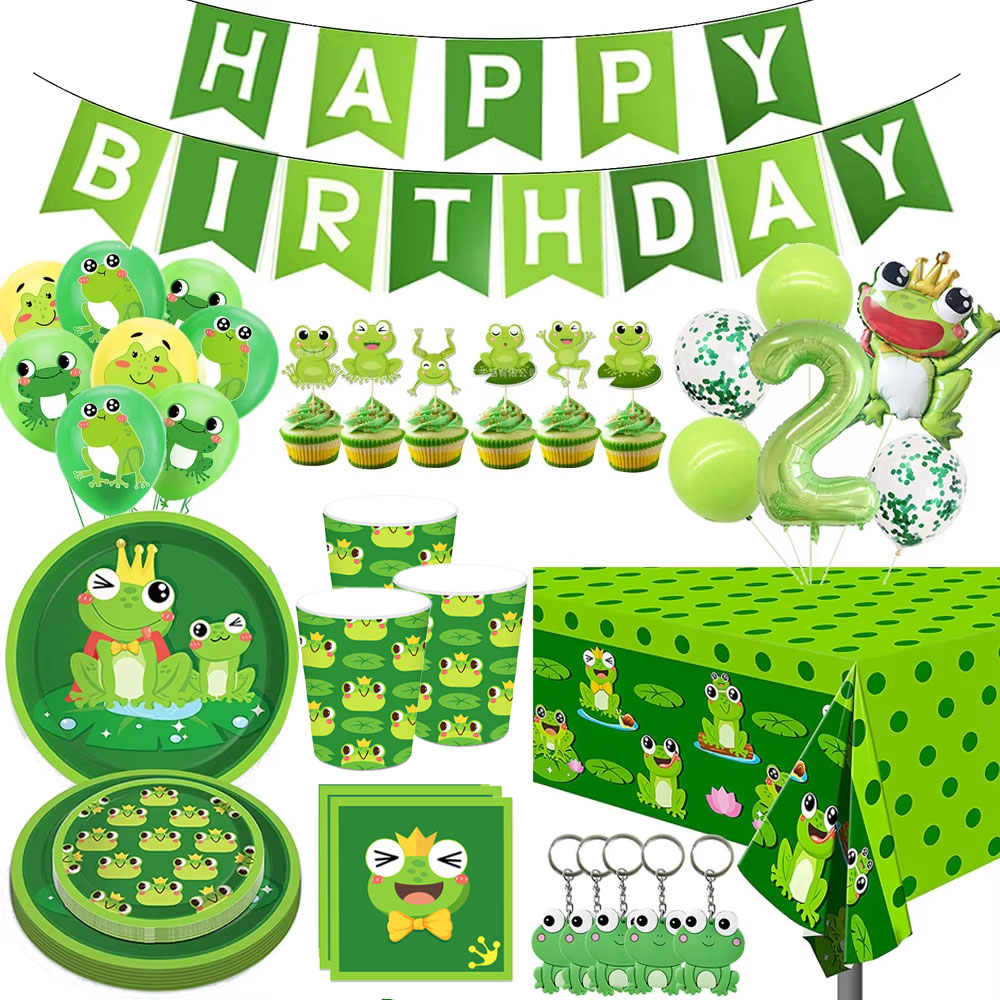 Frog Birthday Party Decoration - огляд і ціна Science Of Happiness